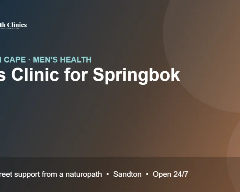 Mens Clinic for Springbok