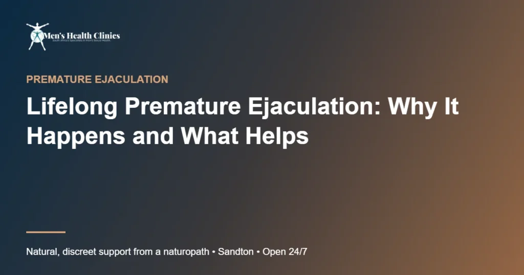 Lifelong Premature Ejaculation: Why It Happens and What Helps 78 Lifelong Premature Ejaculation: Why It Happens and What Helps