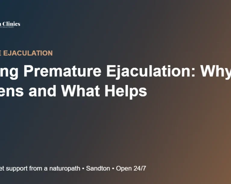 Lifelong Premature Ejaculation: Why It Happens and What Helps