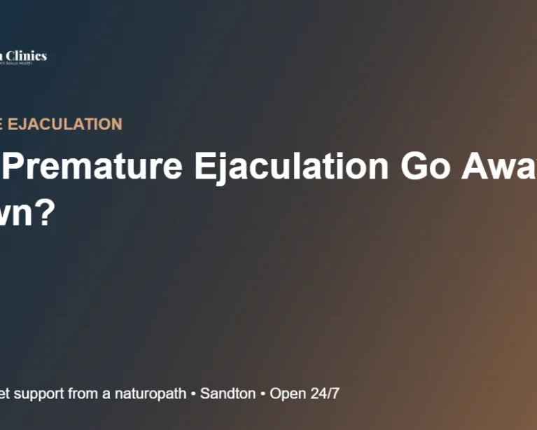 Does Premature Ejaculation Go Away on Its Own?
