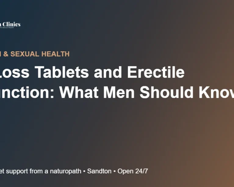 Hair Loss Tablets and Erectile Dysfunction: What Men Should Know