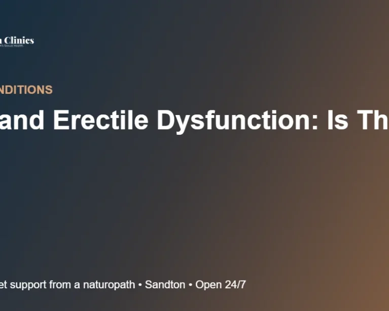 Gout and Erectile Dysfunction: Is There a Link?