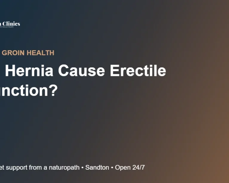 Can a Hernia Cause Erectile Dysfunction?
