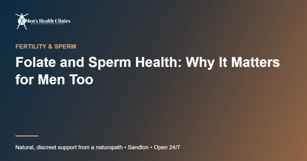 Folate and Sperm Health: Why It Matters for Men Too 78 Folate and Sperm Health: Why It Matters for Men Too