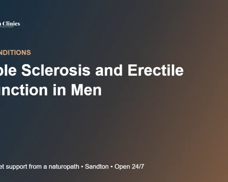 Multiple Sclerosis and Erectile Dysfunction in Men