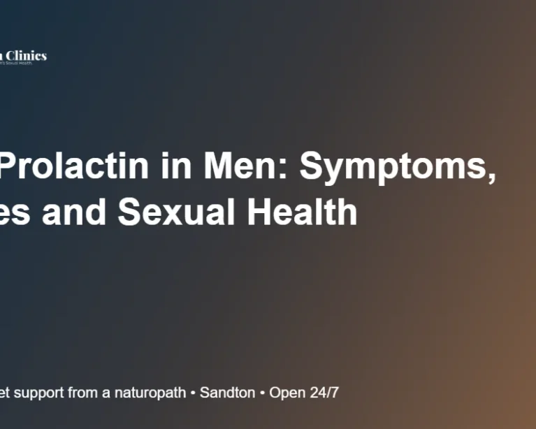 High Prolactin in Men: Symptoms, Causes and Sexual Health