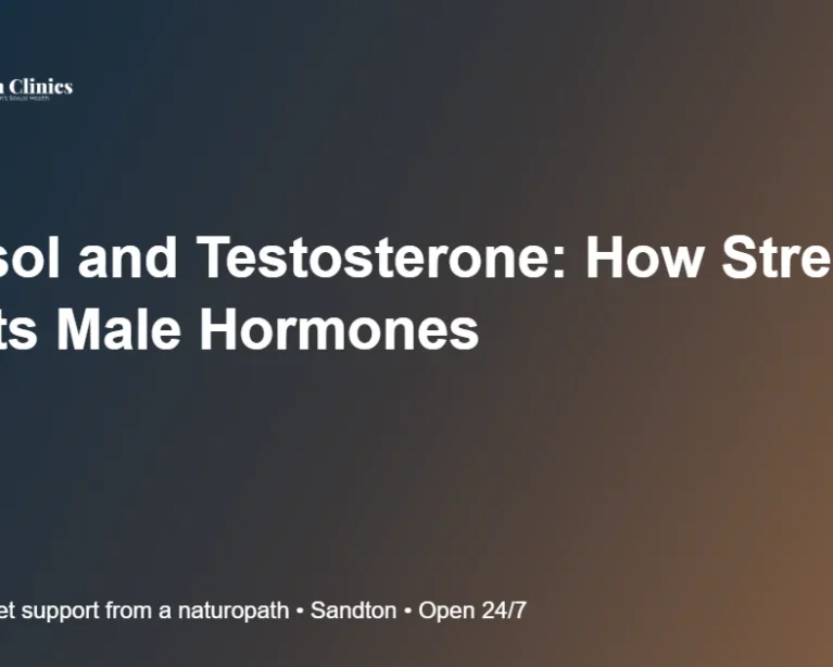 Cortisol and Testosterone: How Stress Affects Male Hormones