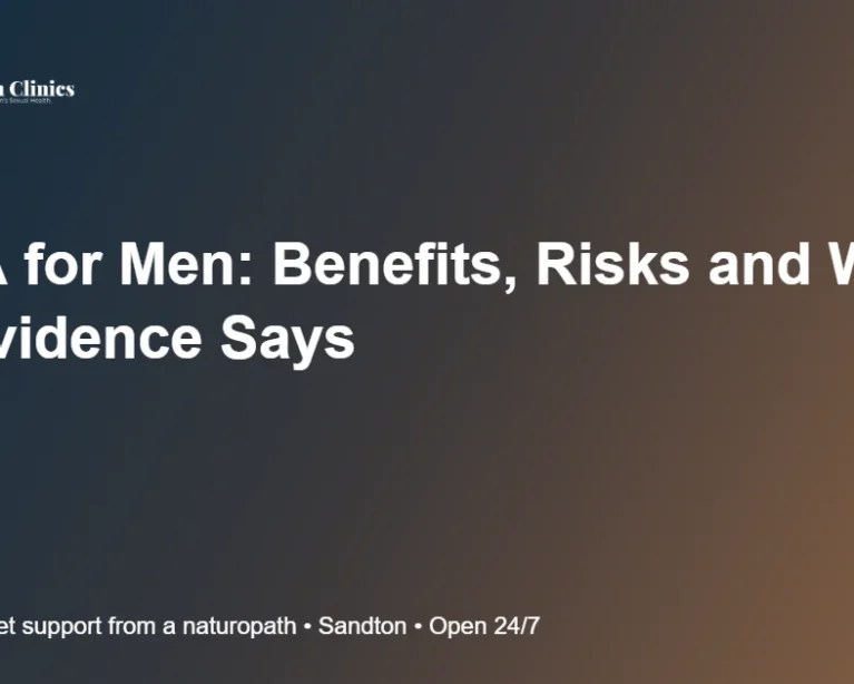 DHEA for Men: Benefits, Risks and What the Evidence Says