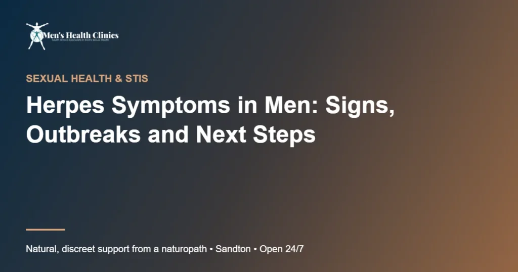 Herpes Symptoms in Men: Signs, Outbreaks and Next Steps 78 Herpes Symptoms in Men: Signs, Outbreaks and Next Steps
