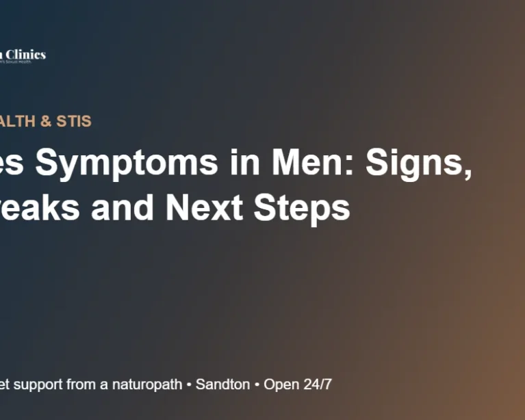 Herpes Symptoms in Men: Signs, Outbreaks and Next Steps