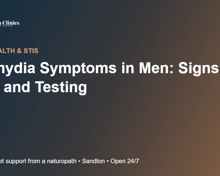 Chlamydia Symptoms in Men: Signs, Risks and Testing