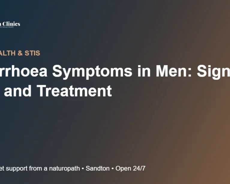 Gonorrhoea Symptoms in Men: Signs, Risks and Treatment