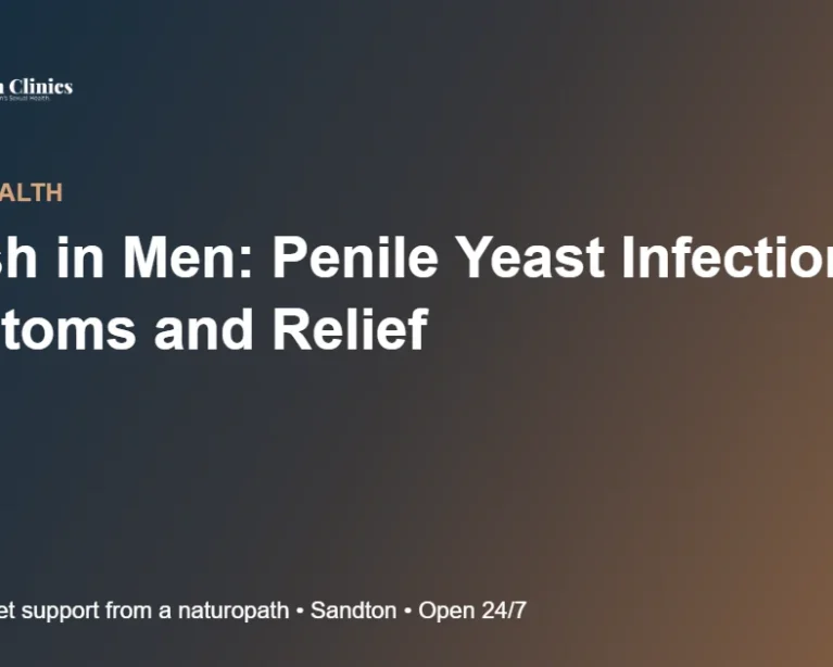 Thrush in Men: Penile Yeast Infection Symptoms and Relief