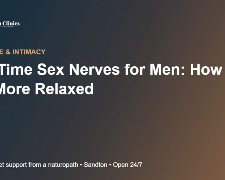 First-Time Sex Nerves for Men: How to Feel More Relaxed