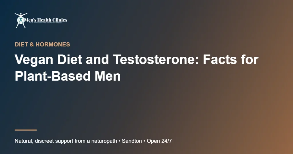 Vegan Diet and Testosterone: Facts for Plant-Based Men