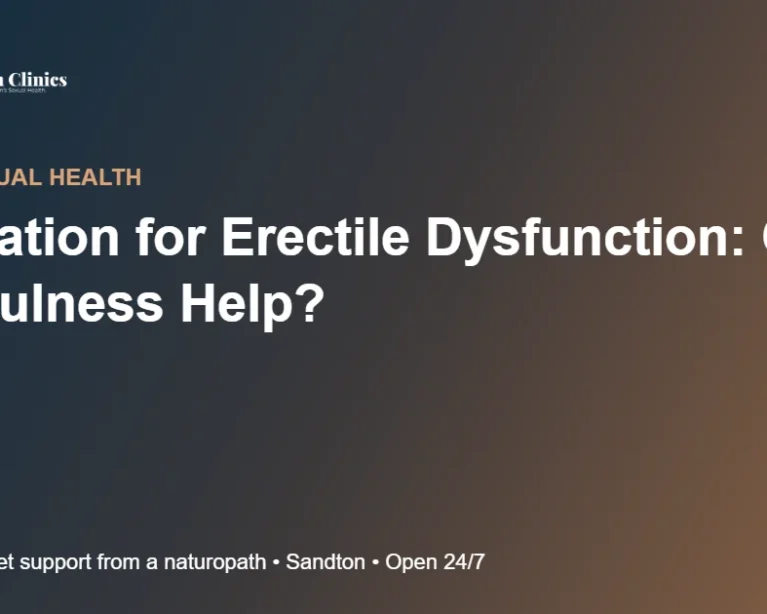 Meditation for Erectile Dysfunction: Can Mindfulness Help?