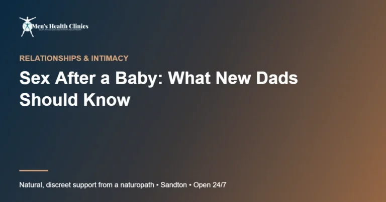Sex After a Baby: What New Dads Should Know