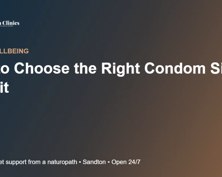 How to Choose the Right Condom Size and Fit