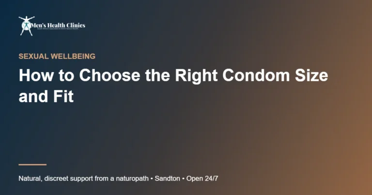 How to Choose the Right Condom Size and Fit
