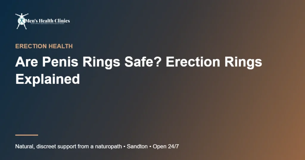 Are Penis Rings Safe? Erection Rings Explained