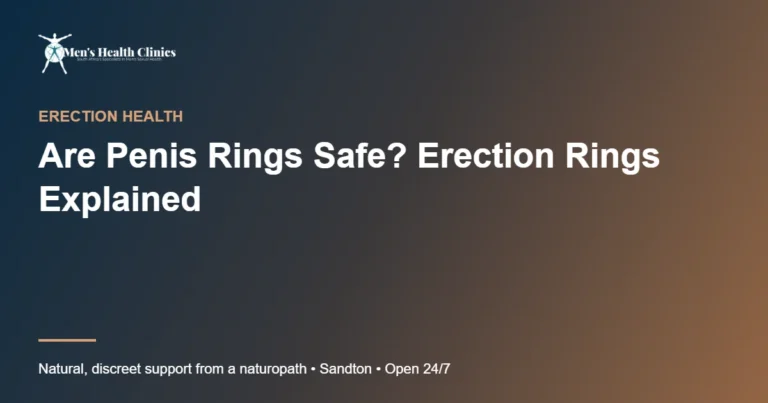 Are Penis Rings Safe? Erection Rings Explained