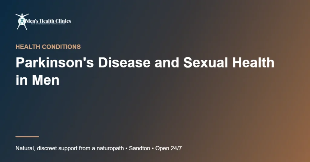 Parkinson's Disease and Sexual Health in Men