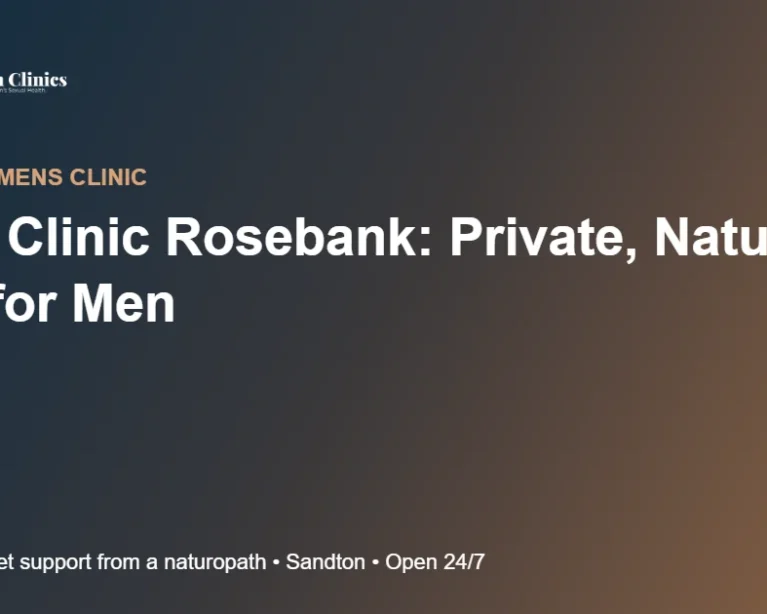 Mens Clinic Rosebank: Private, Natural Help for Men