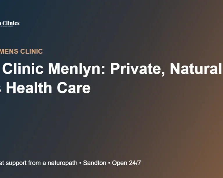 Mens Clinic Menlyn: Private, Natural Men's Health Care