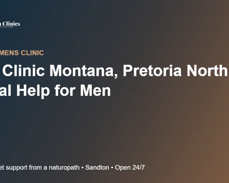 Mens Clinic Montana, Pretoria North: Natural Help for Men