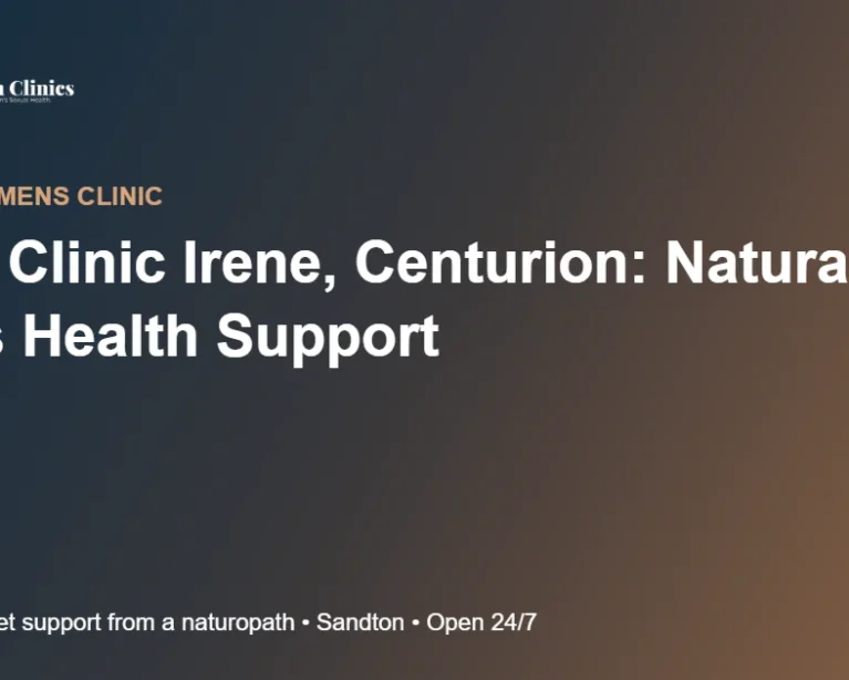 Mens Clinic Irene, Centurion: Natural Men's Health Support