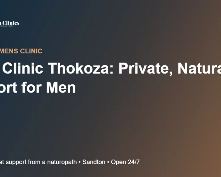 Mens Clinic Thokoza: Private, Natural Support for Men