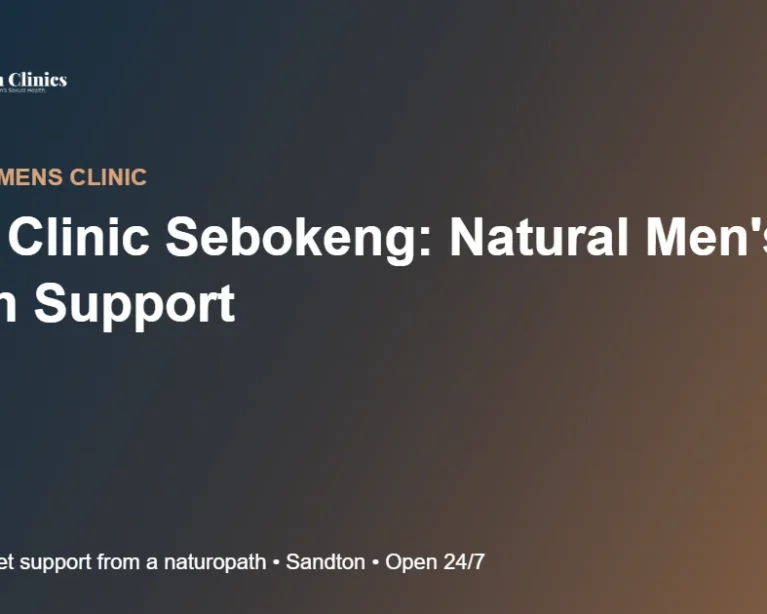 Mens Clinic Sebokeng: Natural Men's Health Support