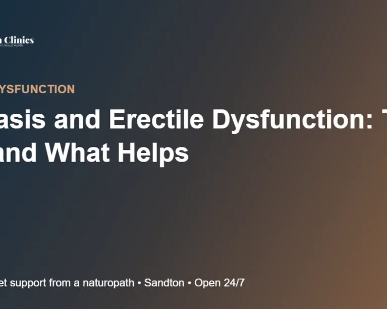 Psoriasis and Erectile Dysfunction: The Link and What Helps