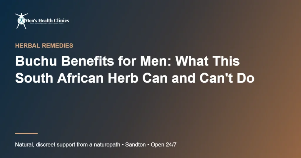 Buchu Benefits for Men: What This South African Herb Can and Can't Do 78 Buchu Benefits for Men: What This South African Herb Can and Can't Do