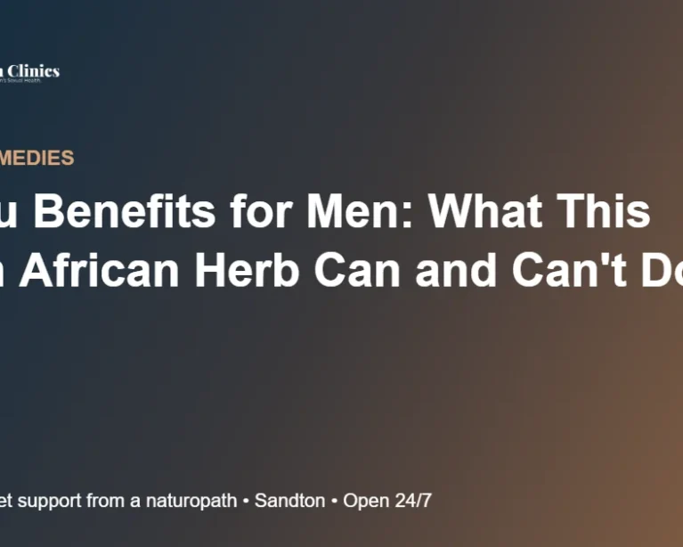 Buchu Benefits for Men: What This South African Herb Can and Can't Do