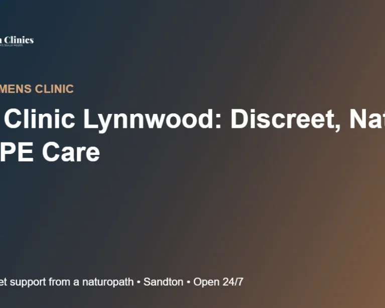 Mens Clinic Lynnwood: Discreet, Natural ED & PE Care