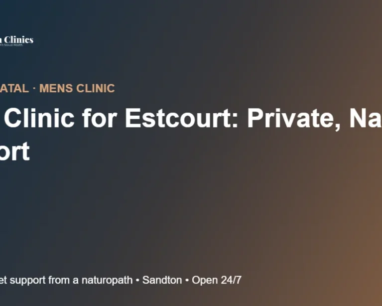 Mens Clinic for Estcourt: Private, Natural Support