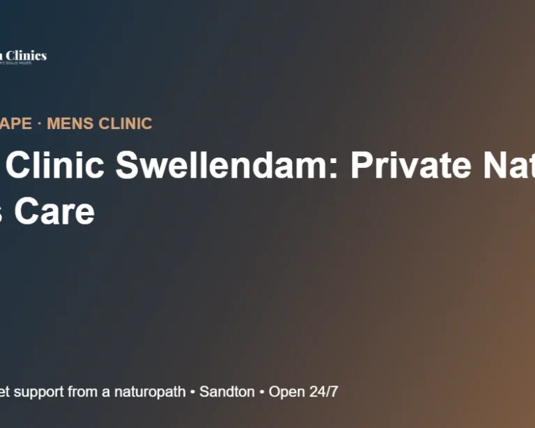 Mens Clinic Swellendam: Private Natural Men's Care