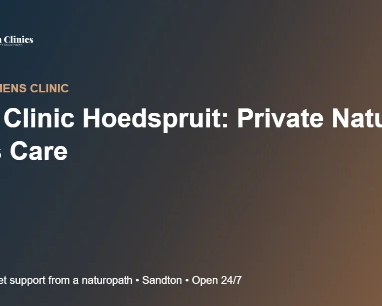 Mens Clinic Hoedspruit: Private Natural Men's Care