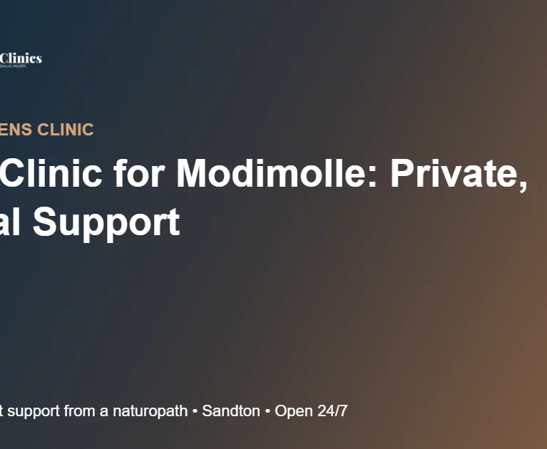 Mens Clinic for Modimolle: Private, Natural Support