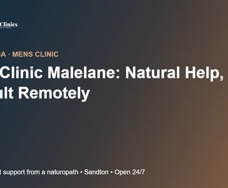 Mens Clinic Malelane: Natural Help, Consult Remotely