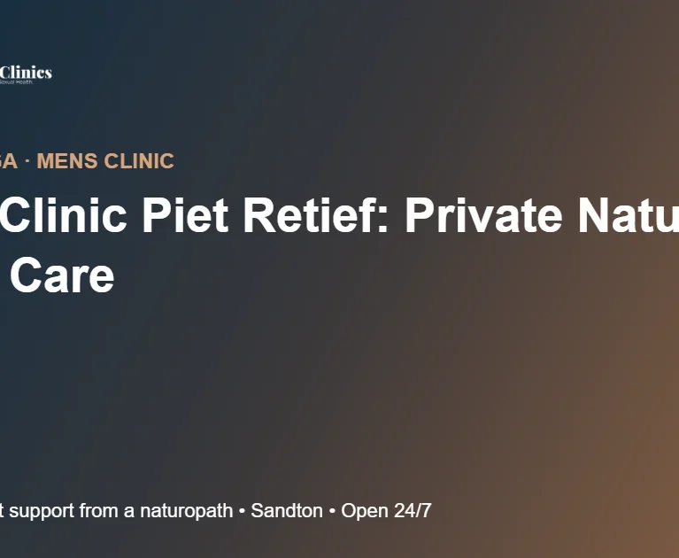 Mens Clinic Piet Retief: Private Natural Men's Care