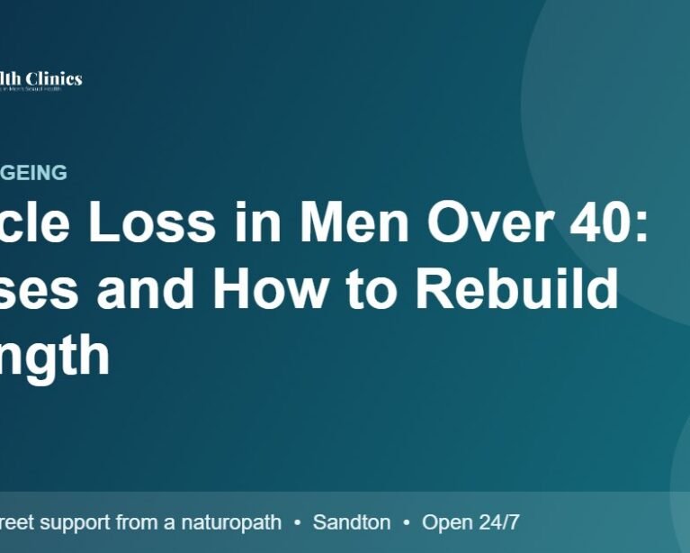 Muscle Loss in Men Over 40: Causes and How to Rebuild Strength