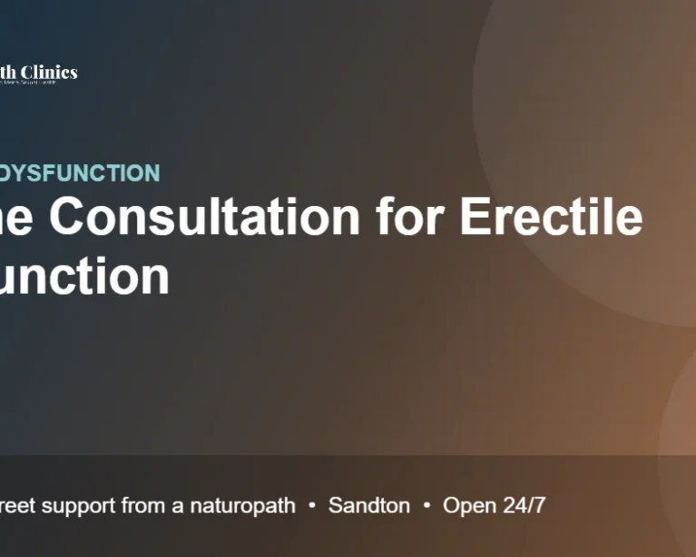 Online Consultation for Erectile Dysfunction