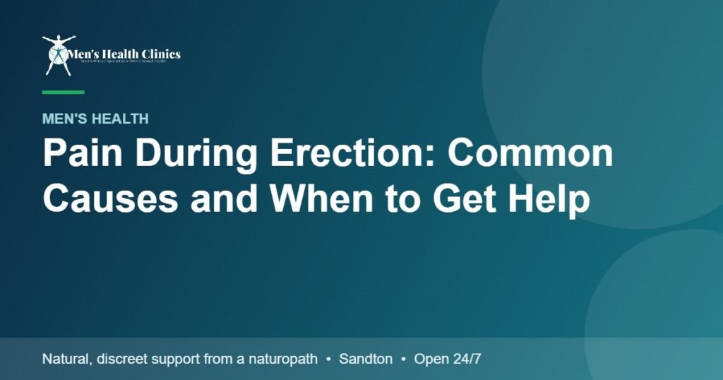 Pain During Erection: Common Causes and When to Get Help 78 Pain During Erection: Common Causes and When to Get Help