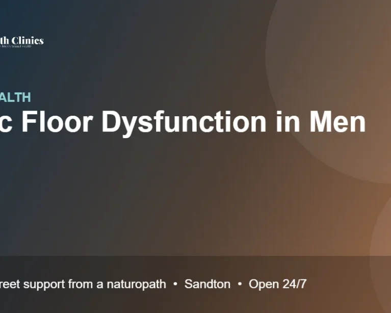 Pelvic Floor Dysfunction in Men