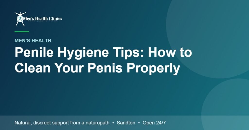 Penile Hygiene Tips: How to Clean Your Penis Properly 78 Penile Hygiene Tips: How to Clean Your Penis Properly