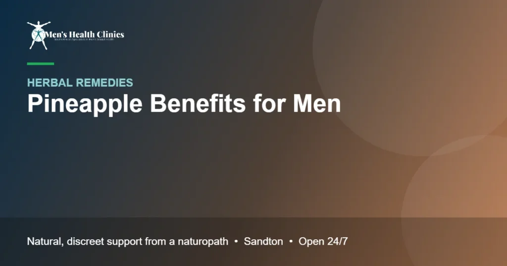 Pineapple Benefits for Men