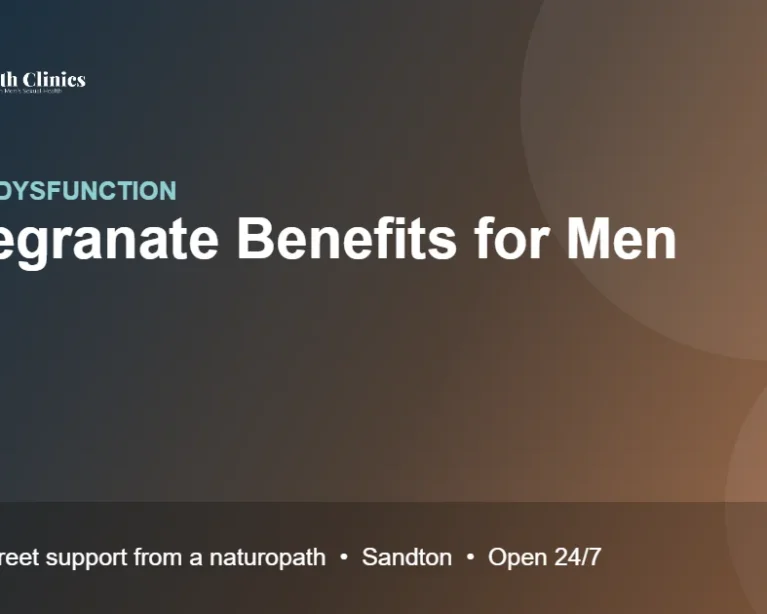 Pomegranate Benefits for Men