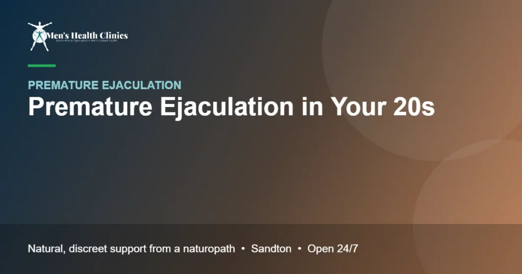 Premature Ejaculation in Your 20s
